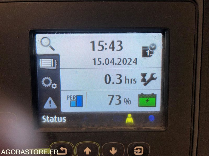 Gerbeur à plateforme élevable - Apilador: foto 2 Gerbeur à plateforme élevable - Apilador: foto 2