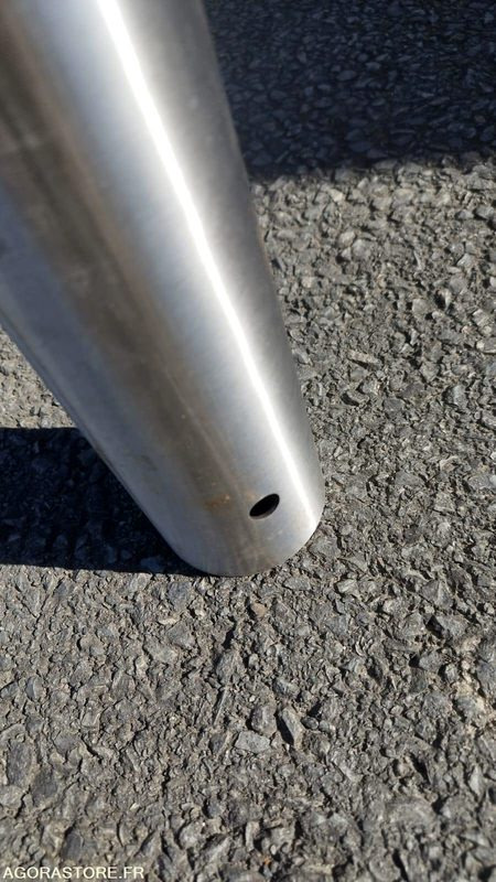 LOT DE 58 - POTEAUX DE PROTECTION EN INOX 316 - DIAMETRE 76MM - Equipo de construcción: foto 3 LOT DE 58 - POTEAUX DE PROTECTION EN INOX 316 - DIAMETRE 76MM - Equipo de construcción: foto 3