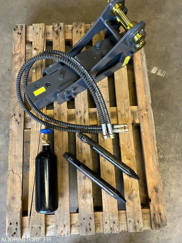Marteaux hydraulique BRH pour mini pelle 800/1200 kg. - Excavadora: foto 4 Marteaux hydraulique BRH pour mini pelle 800/1200 kg. - Excavadora: foto 4