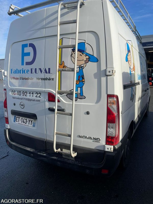 OPEL MOVANO - L2H2 - GALERIE ECHELLE - BOITE MECANIQUE - 2018 - 140 000 KM - Furgón: foto 5 OPEL MOVANO - L2H2 - GALERIE ECHELLE - BOITE MECANIQUE - 2018 - 140 000 KM - Furgón: foto 5
