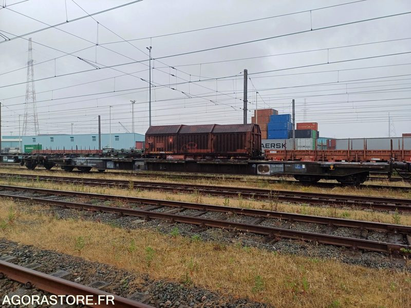Wagon plat intermodal type Sggnss – modèle 6432B0-4, 72 pieds - 2004 (ref 1546) - Otros maquinaria: foto 3 Wagon plat intermodal type Sggnss – modèle 6432B0-4, 72 pieds - 2004 (ref 1546) - Otros maquinaria: foto 3