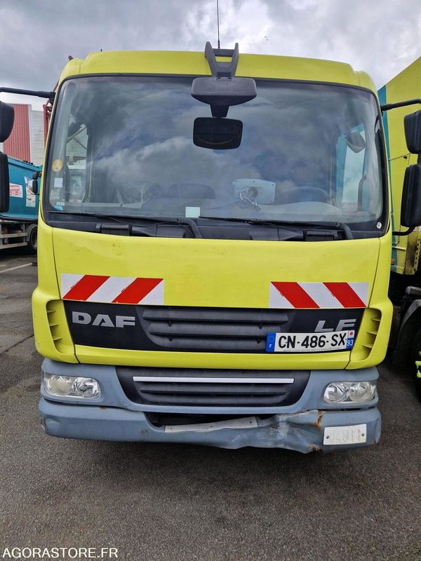 PORTEUR BOM 12T DAF FAUN - 2012 - 257 530 KM - Camión de basura: foto 1 PORTEUR BOM 12T DAF FAUN - 2012 - 257 530 KM - Camión de basura: foto 1