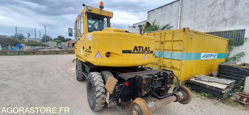 Pelle Rail-Route Atlas 1404 K ZW - 2010 / 12002 HEURES (VC25072G) - Excavadora de ruedas: foto 2 Pelle Rail-Route Atlas 1404 K ZW - 2010 / 12002 HEURES (VC25072G) - Excavadora de ruedas: foto 2