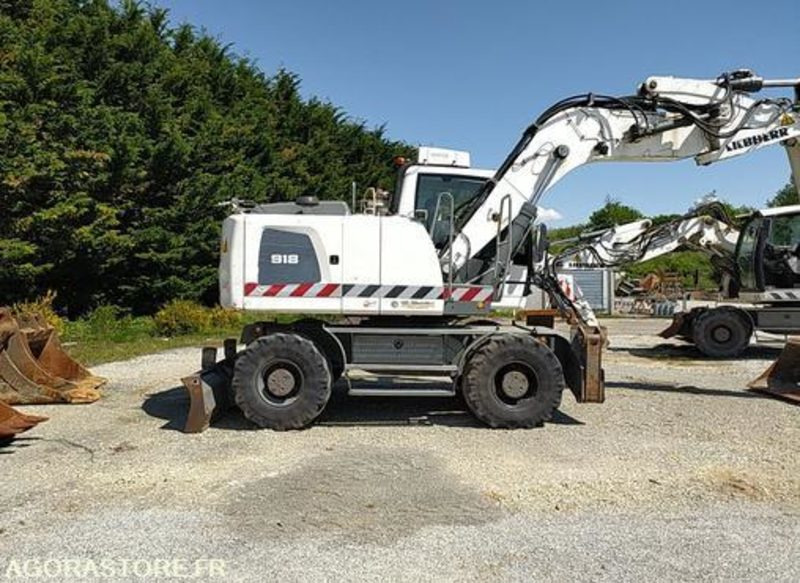 Pelle sur pneus Liebherr A918 - 2014 / 13432 HEURES (MT437) - Excavadora: foto 2 Pelle sur pneus Liebherr A918 - 2014 / 13432 HEURES (MT437) - Excavadora: foto 2