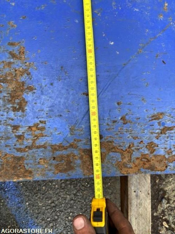 LOT DE 3 PLAQUE DE PASSAGE 200 X 100 CM EPAISSEUR 25 MM - Piezas de recambio para Maquinaria de construcción: foto 2 LOT DE 3 PLAQUE DE PASSAGE 200 X 100 CM EPAISSEUR 25 MM - Piezas de recambio para Maquinaria de construcción: foto 2