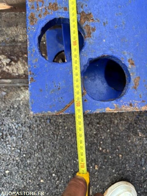 LOT DE 3 PLAQUE DE PASSAGE 200 X 100 CM EPAISSEUR 25 MM - Piezas de recambio para Maquinaria de construcción: foto 3 LOT DE 3 PLAQUE DE PASSAGE 200 X 100 CM EPAISSEUR 25 MM - Piezas de recambio para Maquinaria de construcción: foto 3