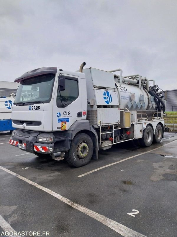 RENAULT Kerax 370 Dci HUWER ADR 2005 (258080Km) ROULANT EXPORT UNIQUEMENT - Limpieza de alcantarillado: foto 2 RENAULT Kerax 370 Dci HUWER ADR 2005 (258080Km) ROULANT EXPORT UNIQUEMENT - Limpieza de alcantarillado: foto 2