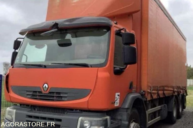 RENAULT LANDER 380.26 6X2 - 26T - 2012 / 475000km - Camión lona: foto 1 RENAULT LANDER 380.26 6X2 - 26T - 2012 / 475000km - Camión lona: foto 1