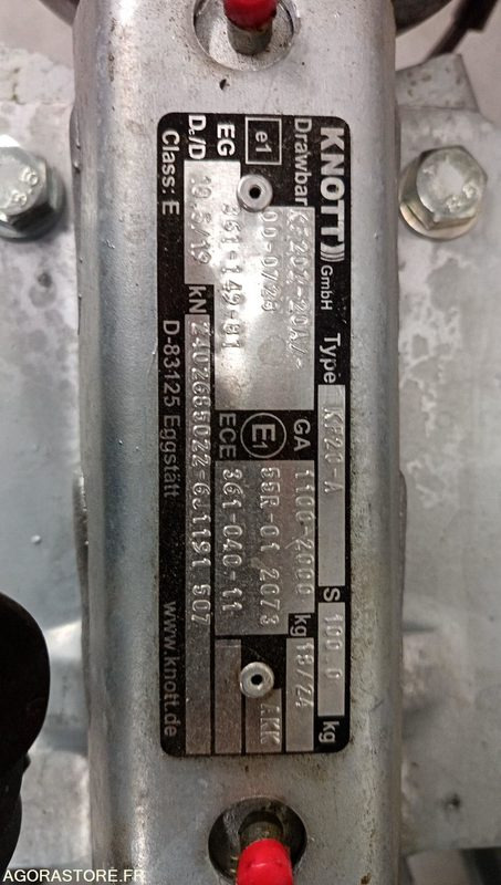 Remorque LIDER 2L20312020 - 2023 - HD-763-MS - Remolque: foto 4 Remorque LIDER 2L20312020 - 2023 - HD-763-MS - Remolque: foto 4