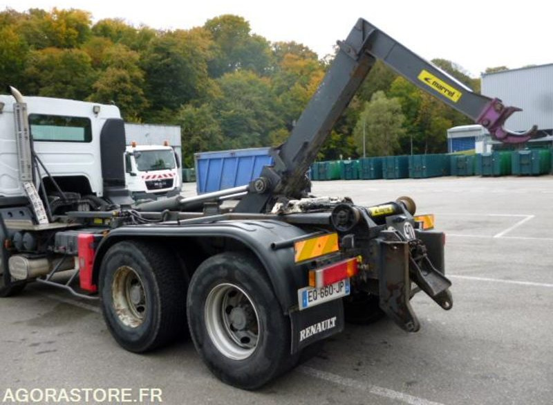 Renault Kerax 6x4 370DCI bras de dépose Marrel 16000kgs 521550 kms 2003 - Camión multibasculante, Camión grúa: foto 3 Renault Kerax 6x4 370DCI bras de dépose Marrel 16000kgs 521550 kms 2003 - Camión multibasculante, Camión grúa: foto 3