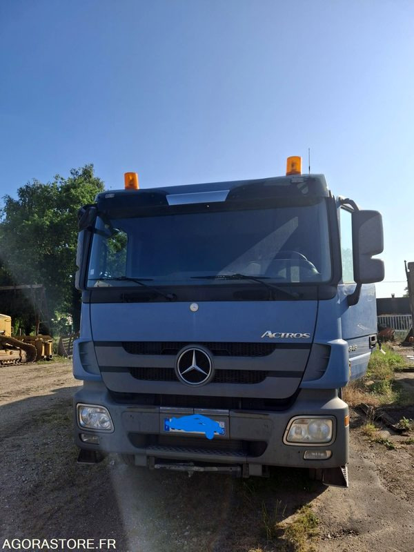 MERCEDES ACTRO SEMI + BENNE - 223092km - 2013 - Semirremolque: foto 1 MERCEDES ACTRO SEMI + BENNE - 223092km - 2013 - Semirremolque: foto 1