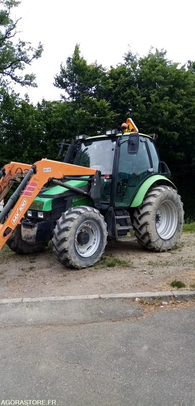 Tracteur Deutz Agrotron 80 avec chargeur MX 100 - Tractor: foto 2 Tracteur Deutz Agrotron 80 avec chargeur MX 100 - Tractor: foto 2