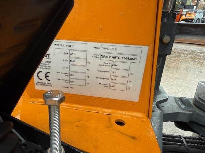 Cargadora de ruedas nuevo GiANT G1100: foto 7