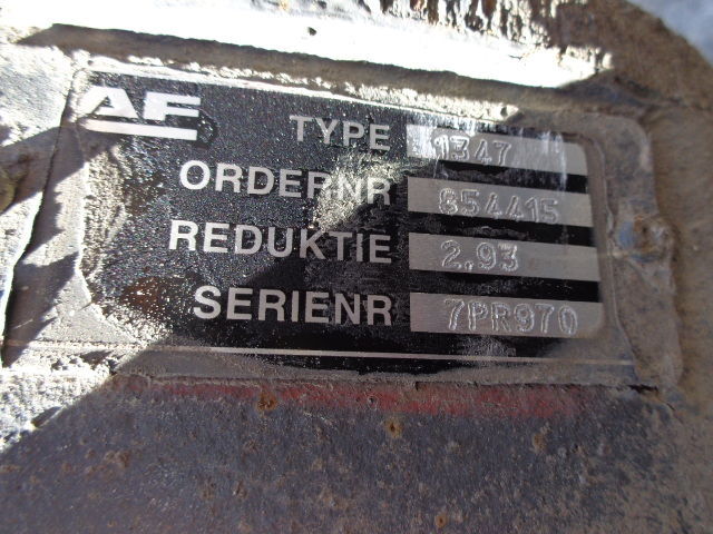 DAF Type 1347 , ALL ratios : 2.93 ; 2.64 ; 2.8 ; 3.07 . 1652704, 123 - Diferencial para Camión: foto 5 DAF Type 1347 , ALL ratios : 2.93 ; 2.64 ; 2.8 ; 3.07 . 1652704, 123 - Diferencial para Camión: foto 5