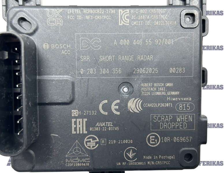 Mercedes-Benz ACC SRR Short Range Radar - Sensor para Camión: foto 4 Mercedes-Benz ACC SRR Short Range Radar - Sensor para Camión: foto 4