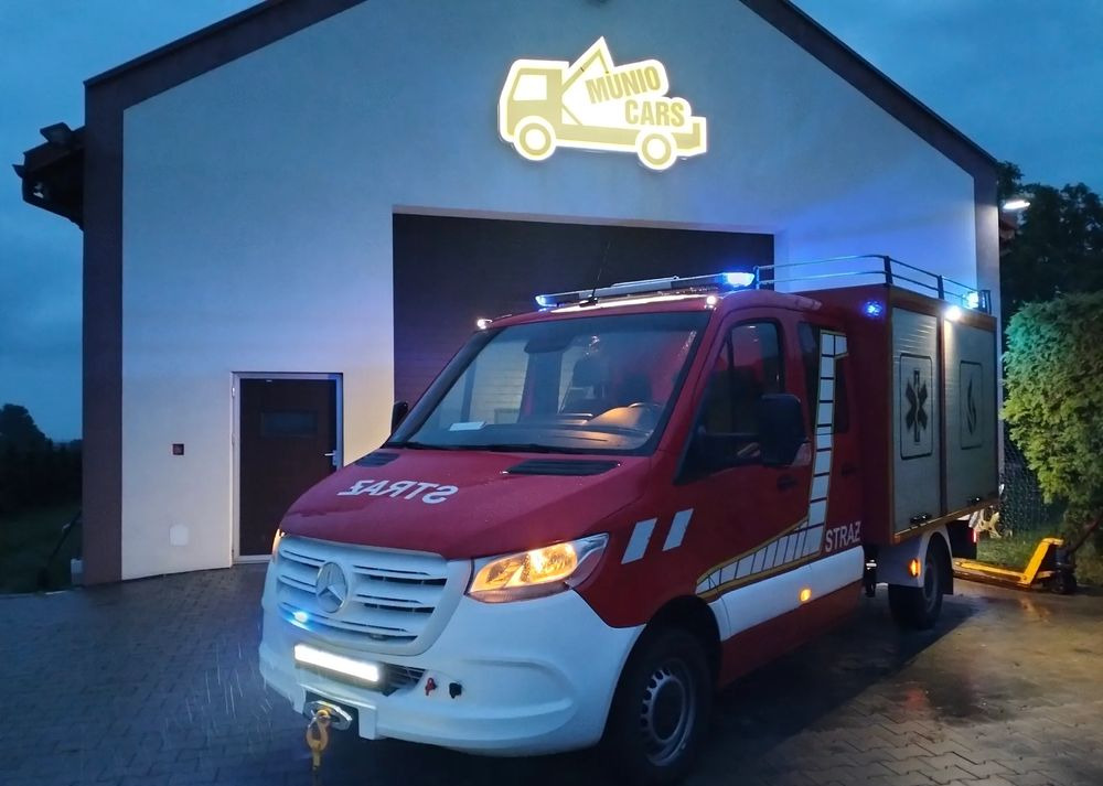 Mercedes-Benz Sprinter 907 straż strażacki pożarniczy Hasici Pompier - Camión de bomberos: foto 1 Mercedes-Benz Sprinter 907 straż strażacki pożarniczy Hasici Pompier - Camión de bomberos: foto 1