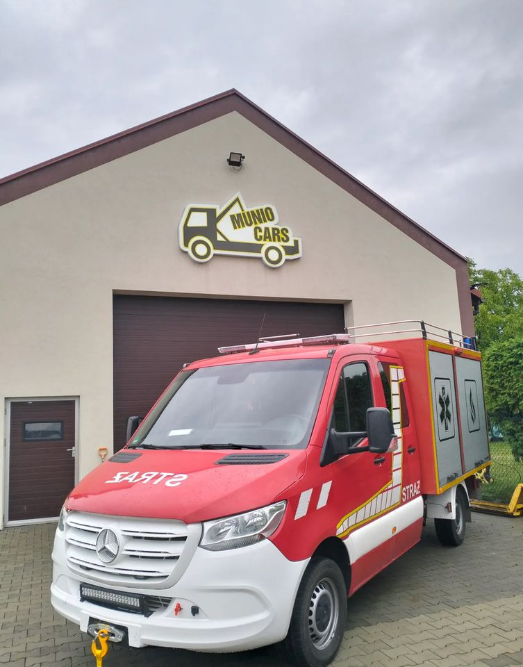 Mercedes-Benz Sprinter 907 straż strażacki pożarniczy Hasici Pompier - Camión de bomberos: foto 2 Mercedes-Benz Sprinter 907 straż strażacki pożarniczy Hasici Pompier - Camión de bomberos: foto 2