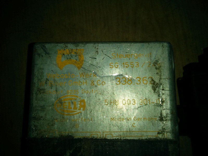 Webasto 4460550520 - Unidad de control: foto 4 Webasto 4460550520 - Unidad de control: foto 4