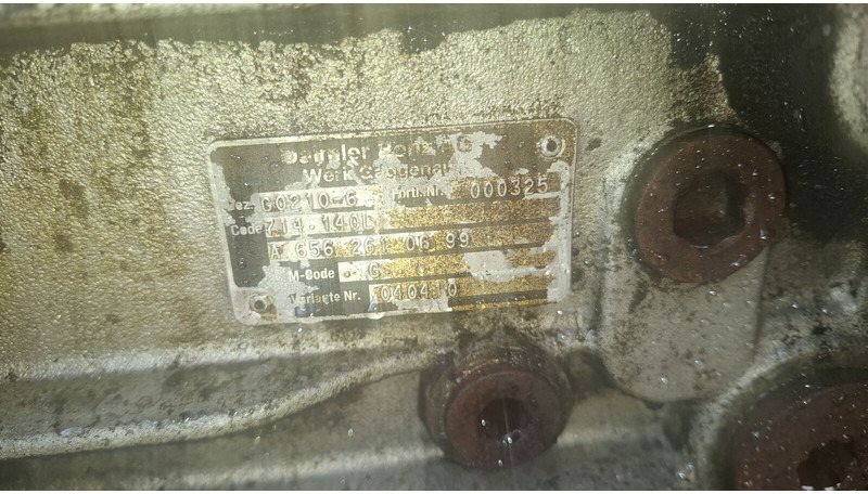 ZF GO210-6. S6 85+GV80/ S6 90 + GV90 - Caja de cambios: foto 5 ZF GO210-6. S6 85+GV80/ S6 90 + GV90 - Caja de cambios: foto 5