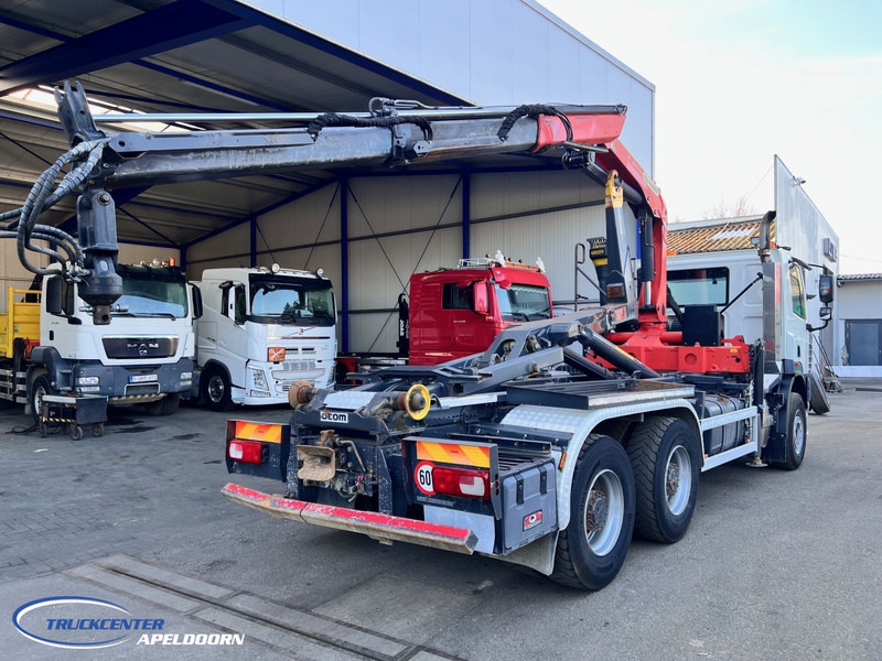 DAF CF 85.410 6x4 Bladgeveerd, Palfinger PK16001, Palift - Camión multibasculante, Camión grúa: foto 2 DAF CF 85.410 6x4 Bladgeveerd, Palfinger PK16001, Palift - Camión multibasculante, Camión grúa: foto 2