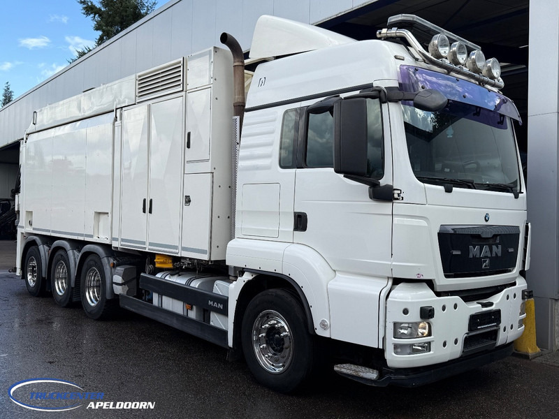 MAN TGS 35.480 RSP Saugbagger, 8x4, Euro 5, Handgeschakeld - Limpieza de alcantarillado: foto 2 MAN TGS 35.480 RSP Saugbagger, 8x4, Euro 5, Handgeschakeld - Limpieza de alcantarillado: foto 2
