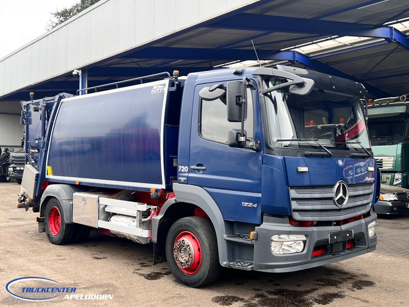 Mercedes-Benz Atego 1224 Euro 6, NTM K-std 1 compartment, AC - Camión de basura: foto 1 Mercedes-Benz Atego 1224 Euro 6, NTM K-std 1 compartment, AC - Camión de basura: foto 1