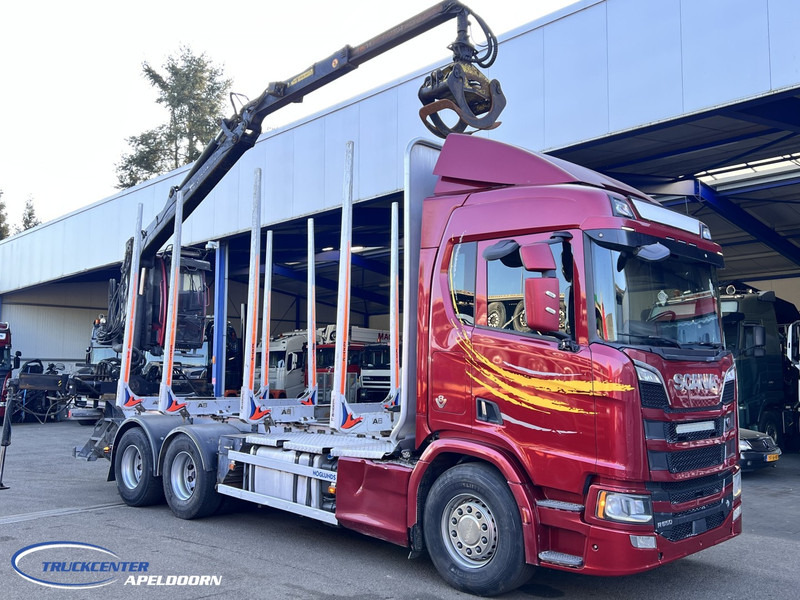 Scania R650 V8 NGS 6x4, Retarder, Jonsered ('19) - Camión forestal, Camión grúa: foto 1 Scania R650 V8 NGS 6x4, Retarder, Jonsered ('19) - Camión forestal, Camión grúa: foto 1