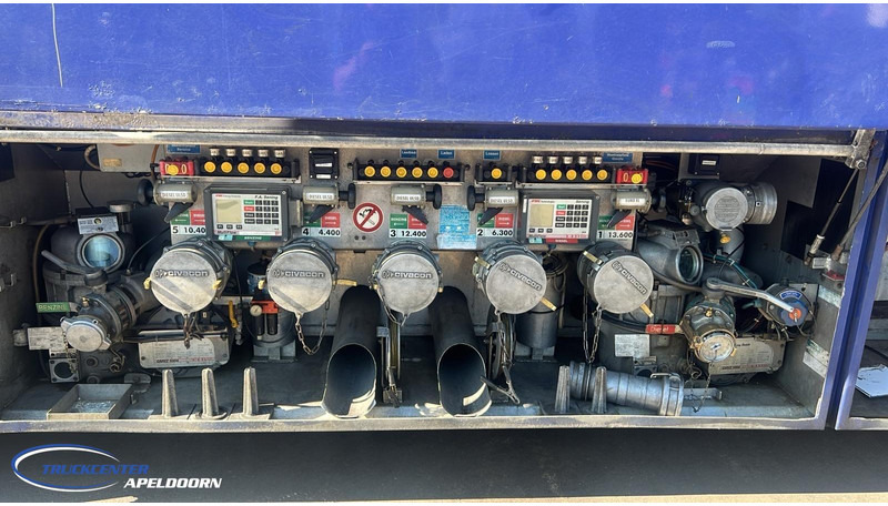 Semirremolque cisterna Schrader Z-STA 27-52,5/5 49.000 liter, 5 Compartimenten, ADR, Brandstof: foto 6