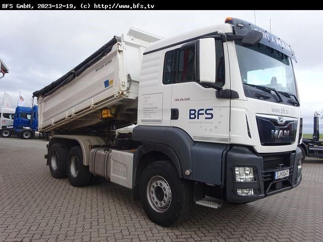 MAN TGS 26.500 6x4 BB MEILLER Bordmatik links, Motor - Camión volquete: foto 3 MAN TGS 26.500 6x4 BB MEILLER Bordmatik links, Motor - Camión volquete: foto 3