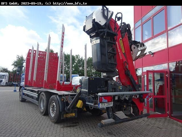 MAN TGS 26.500 6x4H-4BL Kurzholz - Camión forestal: foto 4 MAN TGS 26.500 6x4H-4BL Kurzholz - Camión forestal: foto 4