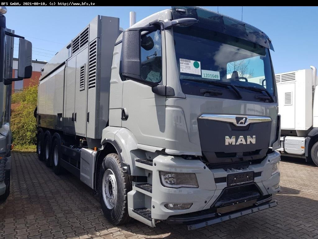 MAN TGS 35.510 8X4-4 BL Saugbagger, 8m³ - Limpieza de alcantarillado: foto 2 MAN TGS 35.510 8X4-4 BL Saugbagger, 8m³ - Limpieza de alcantarillado: foto 2
