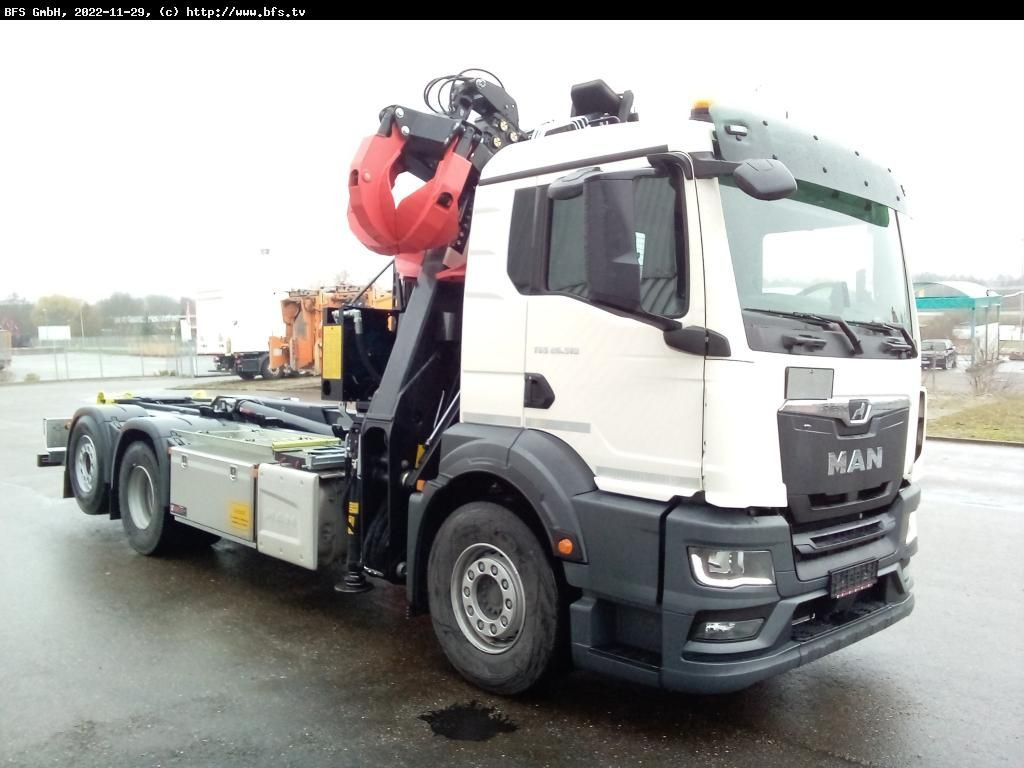MAN TGS (TG3) 26.510 6x2-4 BL Recyclingkran - Camión multibasculante: foto 2 MAN TGS (TG3) 26.510 6x2-4 BL Recyclingkran - Camión multibasculante: foto 2