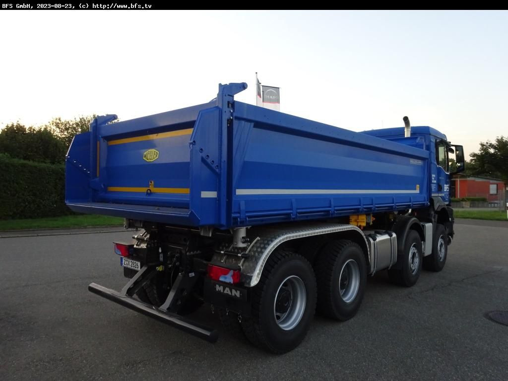 MAN TGS (TG3) 35.520 8x4 BB CH Bordmatik links, 3-Se - Camión volquete: foto 2 MAN TGS (TG3) 35.520 8x4 BB CH Bordmatik links, 3-Se - Camión volquete: foto 2