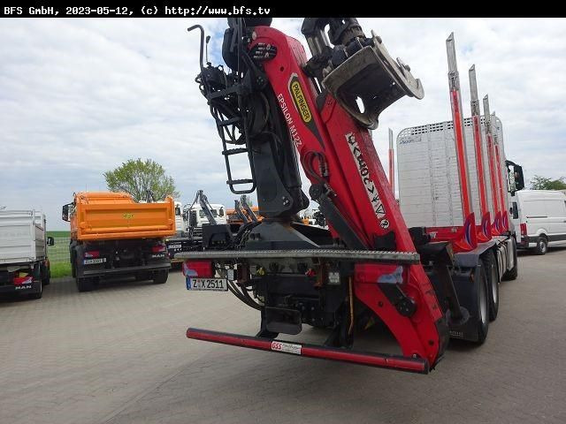 MAN TGX 26.510 6x4 BL Kurzholz, Sicherheitspaket Plu - Camión forestal: foto 3 MAN TGX 26.510 6x4 BL Kurzholz, Sicherheitspaket Plu - Camión forestal: foto 3