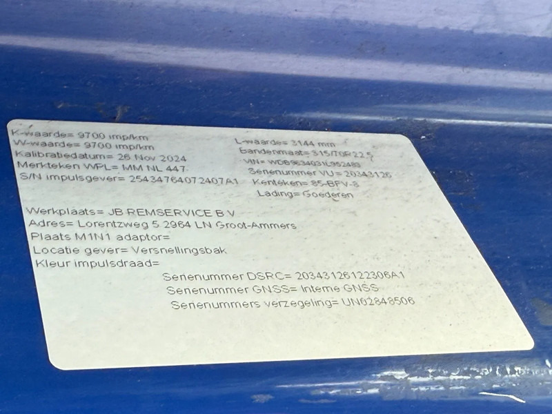 Cabeza tractora Mercedes-Benz Actros 1845 4X2 EURO 6 - ENGINE BROKEN: foto 16 Cabeza tractora Mercedes-Benz Actros 1845 4X2 EURO 6 - ENGINE BROKEN: foto 16