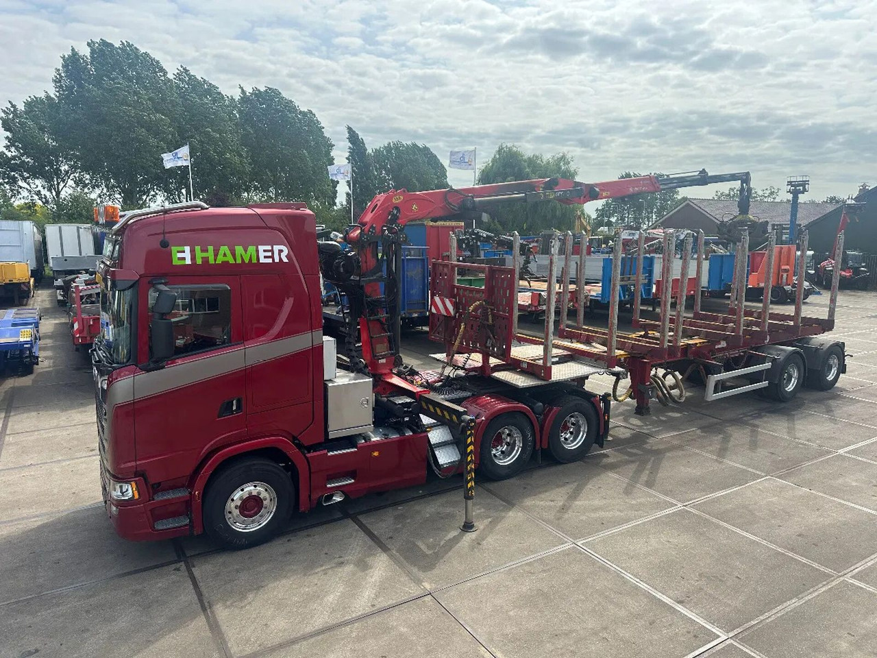 Scania S650 V8, EPSILON S290 Z 96. DOLL TRAILER 2 AXLE - Cabeza tractora: foto 1 Scania S650 V8, EPSILON S290 Z 96. DOLL TRAILER 2 AXLE - Cabeza tractora: foto 1