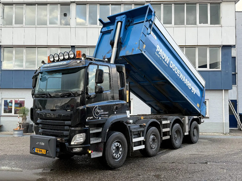 DAF CF 530 8X4 - FULL STEEL SUSP. - BIG AXLES + HYVA TIPPER - Camión volquete: foto 1 DAF CF 530 8X4 - FULL STEEL SUSP. - BIG AXLES + HYVA TIPPER - Camión volquete: foto 1