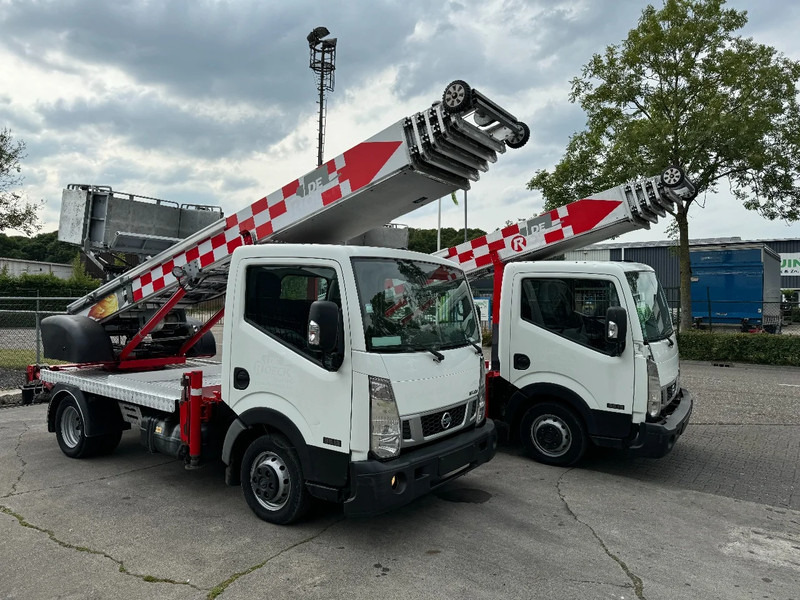 Nissan 3X UNIT CABSTAR 35.13 EURO 6 + LIFT 25 METER + REMOTE CONTROL - Furgoneta: foto 1 Nissan 3X UNIT CABSTAR 35.13 EURO 6 + LIFT 25 METER + REMOTE CONTROL - Furgoneta: foto 1