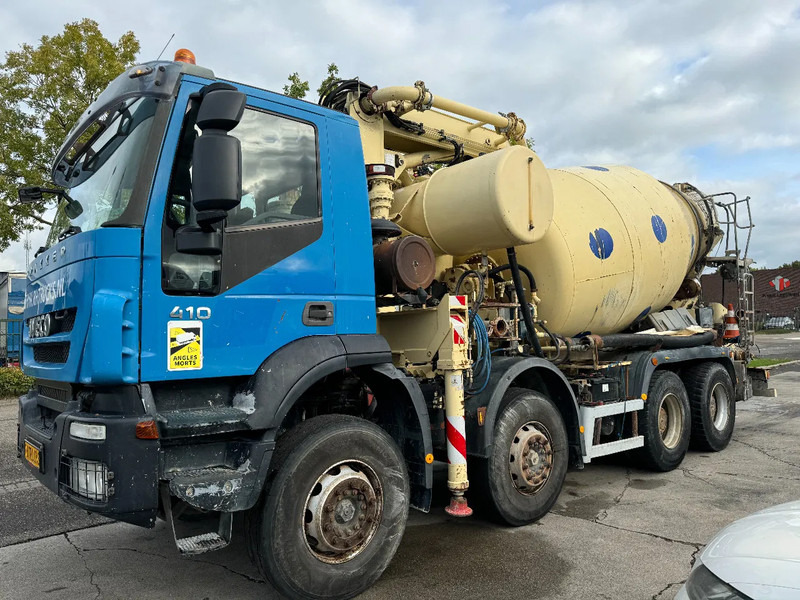 Bomba de hormigón Iveco Eurotrakker 410 8X4 CIFA PUMP 24M + MIXER FULL STEEL + REMOTE CONTROL: foto 10 Bomba de hormigón Iveco Eurotrakker 410 8X4 CIFA PUMP 24M + MIXER FULL STEEL + REMOTE CONTROL: foto 10