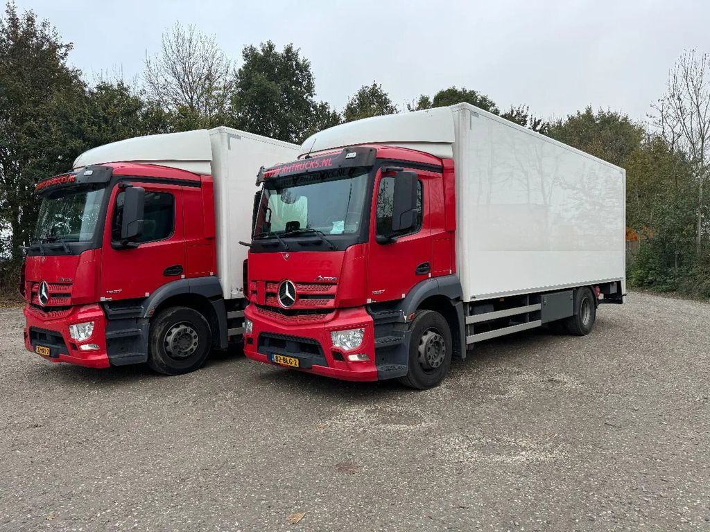 Mercedes-Benz Antos 1927 4X2 4 UNITS EURO 6 DHOLLANDIA 2000 KG - Camión caja cerrada: foto 1 Mercedes-Benz Antos 1927 4X2 4 UNITS EURO 6 DHOLLANDIA 2000 KG - Camión caja cerrada: foto 1