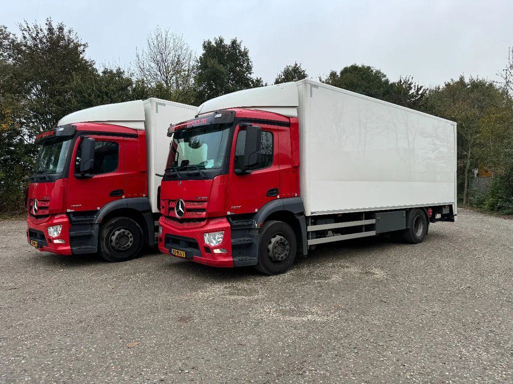 Mercedes-Benz Antos 1927 4X2 4 UNITS TÜV TILL 08-2025 EURO 6 D - Camión caja cerrada: foto 1 Mercedes-Benz Antos 1927 4X2 4 UNITS TÜV TILL 08-2025 EURO 6 D - Camión caja cerrada: foto 1