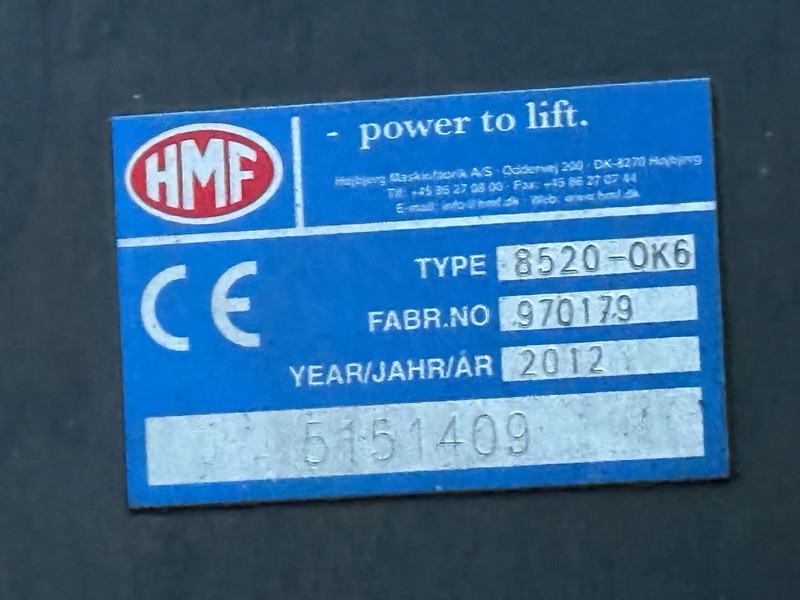 Scania G440 8X2 EURO 6 HMF 8520 + REMOTE CONTROL TWISTLOCKS - Camión caja abierta, Camión grúa: foto 5 Scania G440 8X2 EURO 6 HMF 8520 + REMOTE CONTROL TWISTLOCKS - Camión caja abierta, Camión grúa: foto 5