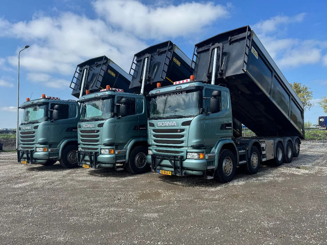Scania G450 10X4 3 UNITS VAKO KIPPER EURO 6 - Camión volquete: foto 1 Scania G450 10X4 3 UNITS VAKO KIPPER EURO 6 - Camión volquete: foto 1