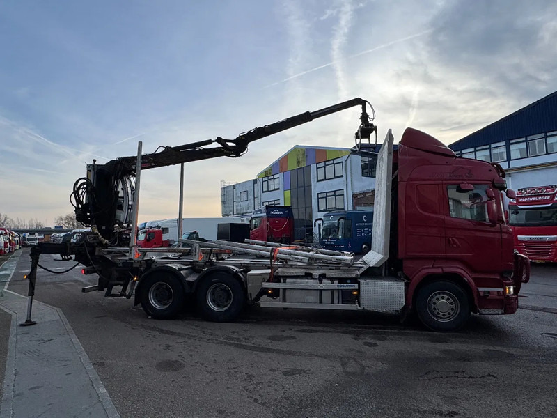 Scania R580 V8 6X4 EURO 6 JONSERED 1080 79 R HUB REDUCTION - Camión forestal, Camión grúa: foto 4 Scania R580 V8 6X4 EURO 6 JONSERED 1080 79 R HUB REDUCTION - Camión forestal, Camión grúa: foto 4