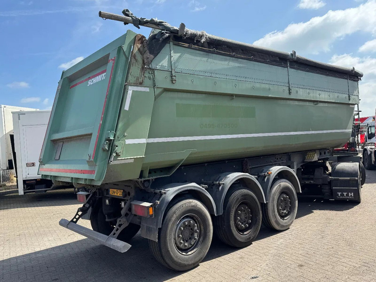 Schmitz Cargobull SGF*3 LIFTING AXLE - Semirremolque volquete: foto 4 Schmitz Cargobull SGF*3 LIFTING AXLE - Semirremolque volquete: foto 4