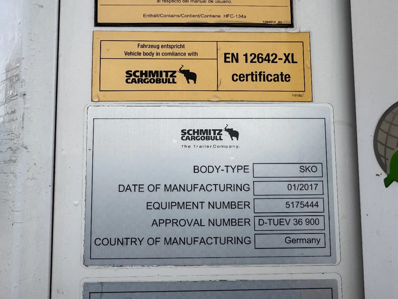 Semirremolque frigorífico Schmitz Cargobull SKO THERMO KING SLX300I DISC BRAKES: foto 14 Semirremolque frigorífico Schmitz Cargobull SKO THERMO KING SLX300I DISC BRAKES: foto 14