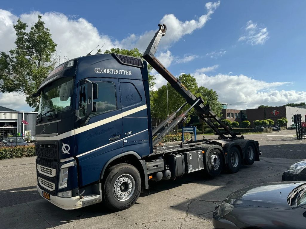Volvo FH 500 8X2 EURO 6 + PALFINGER T22 HOOKLIFT - Camión multibasculante: foto 1 Volvo FH 500 8X2 EURO 6 + PALFINGER T22 HOOKLIFT - Camión multibasculante: foto 1