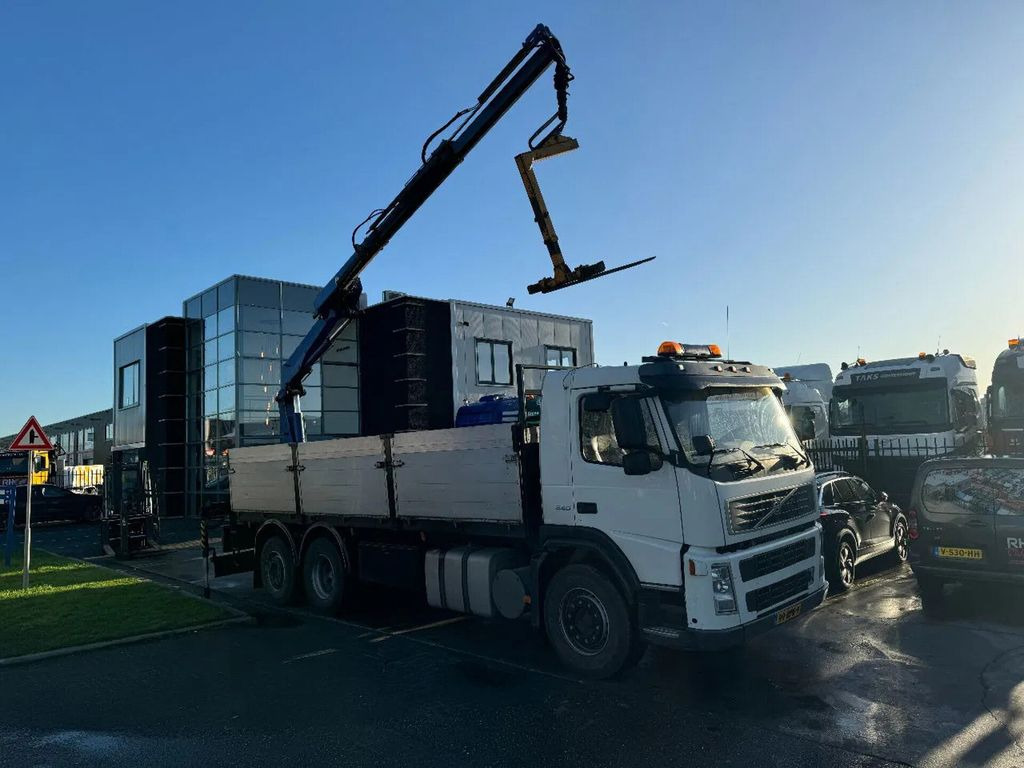 Volvo FM 340 6X2 EFFER 140 2S EURO 3 - Camión grúa, Camión caja abierta: foto 1 Volvo FM 340 6X2 EFFER 140 2S EURO 3 - Camión grúa, Camión caja abierta: foto 1