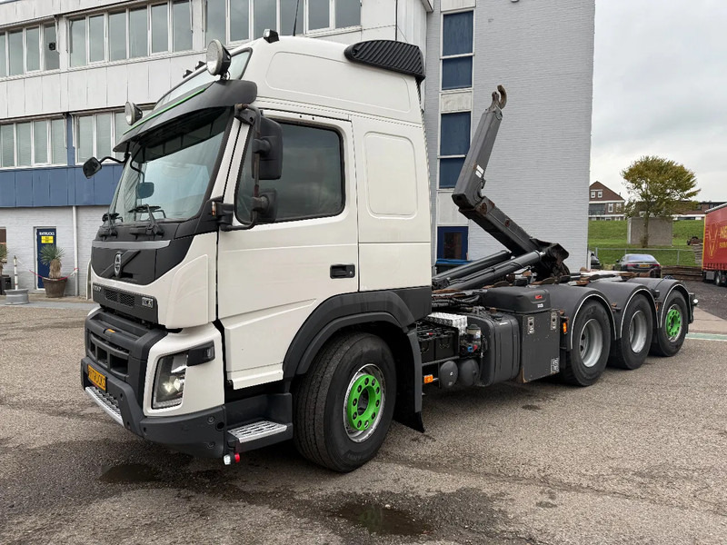 Volvo FMX 500 8x4 HOOKLIFT HIAB XR22SL61, LAST AXLE STEERING - Camión multibasculante: foto 1 Volvo FMX 500 8x4 HOOKLIFT HIAB XR22SL61, LAST AXLE STEERING - Camión multibasculante: foto 1