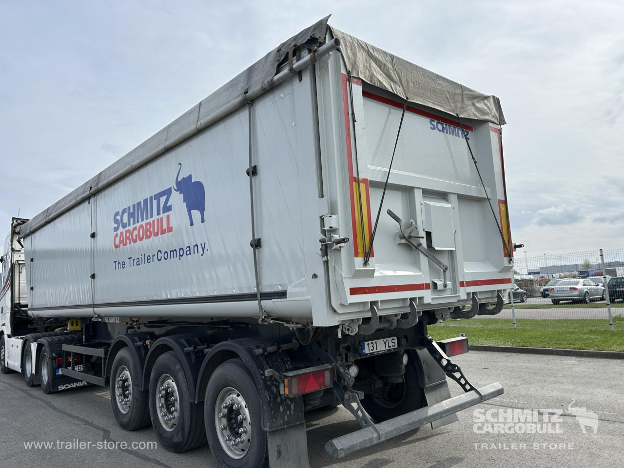 Semirremolque volquete SCHMITZ Tipper Alu-square sided body 47m³: foto 1